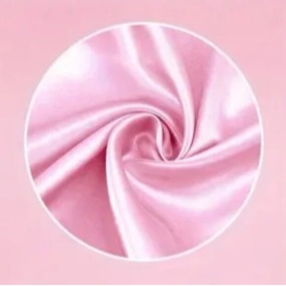 Pink Wild Rag Large Scarf 35x35" Satin Western Accessory Cowgirl or Cowboy - Picture 6 of 7